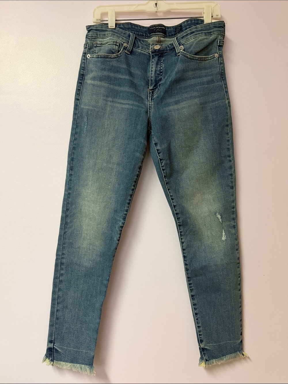 NWT Lucky Brand Ava Light Blue Ankle Jeans